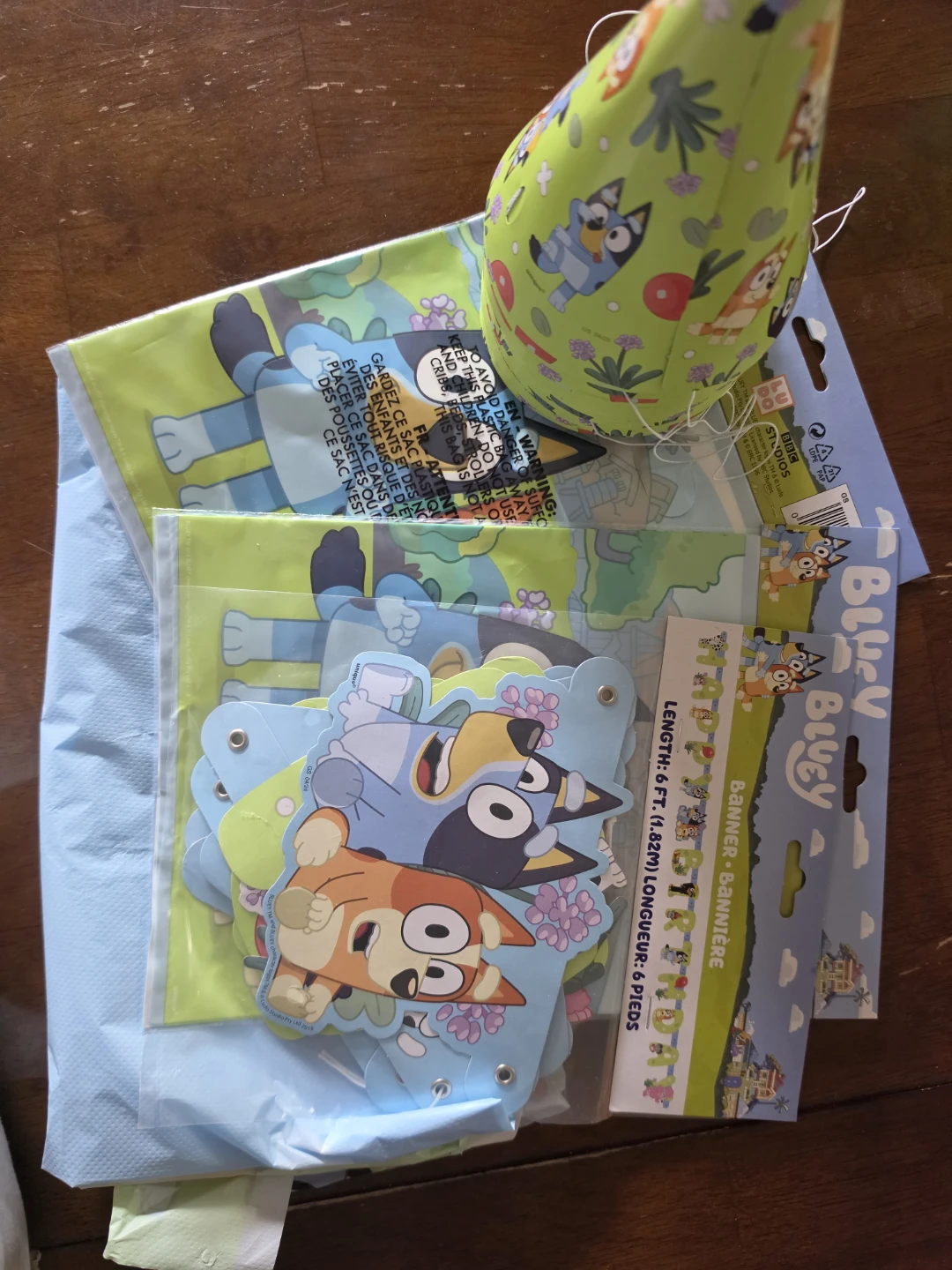 Bluey Birthday Party Supplies Set