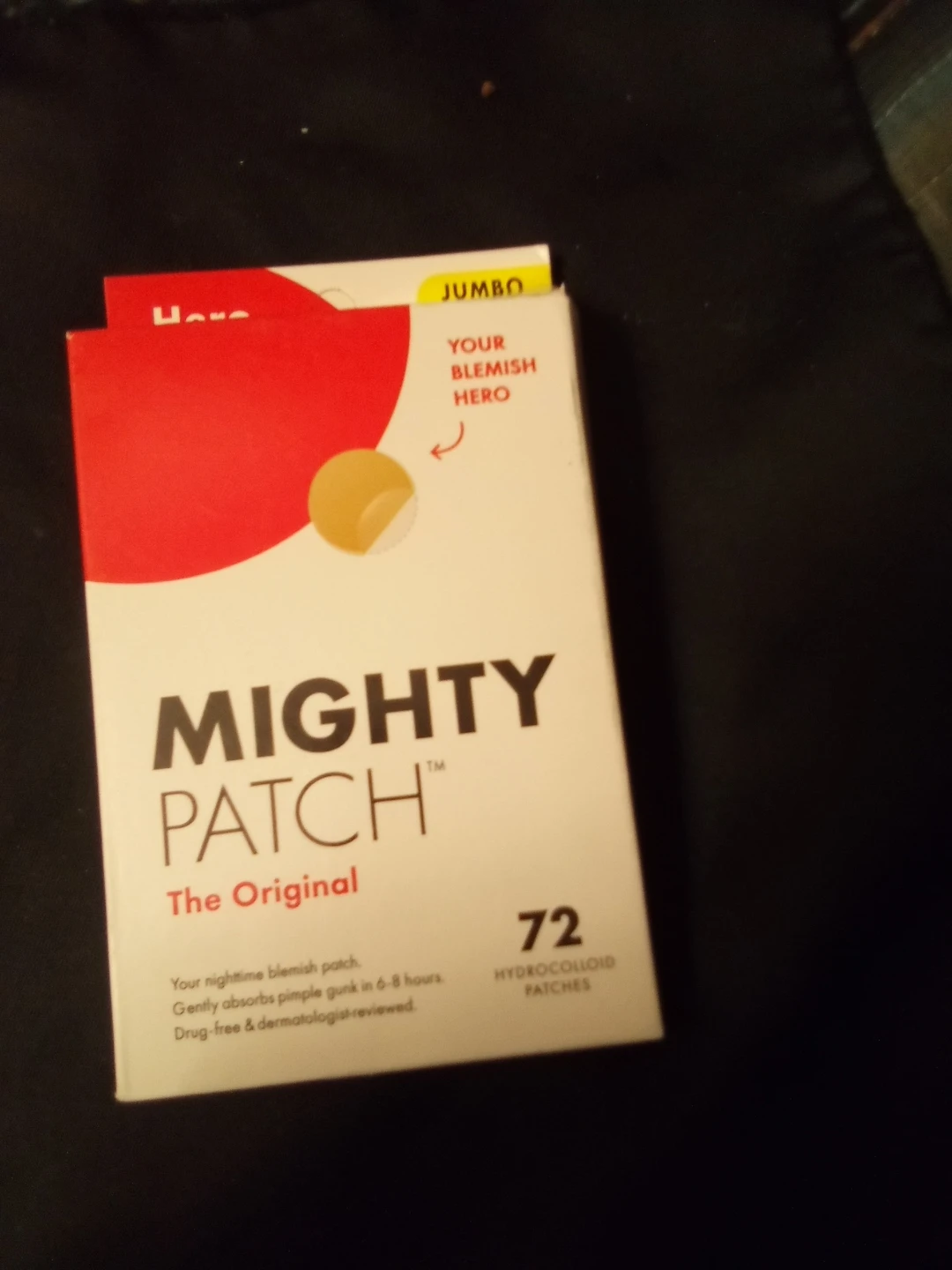 Mighty Patch Original Hydrocolloid Patches - 72 Count