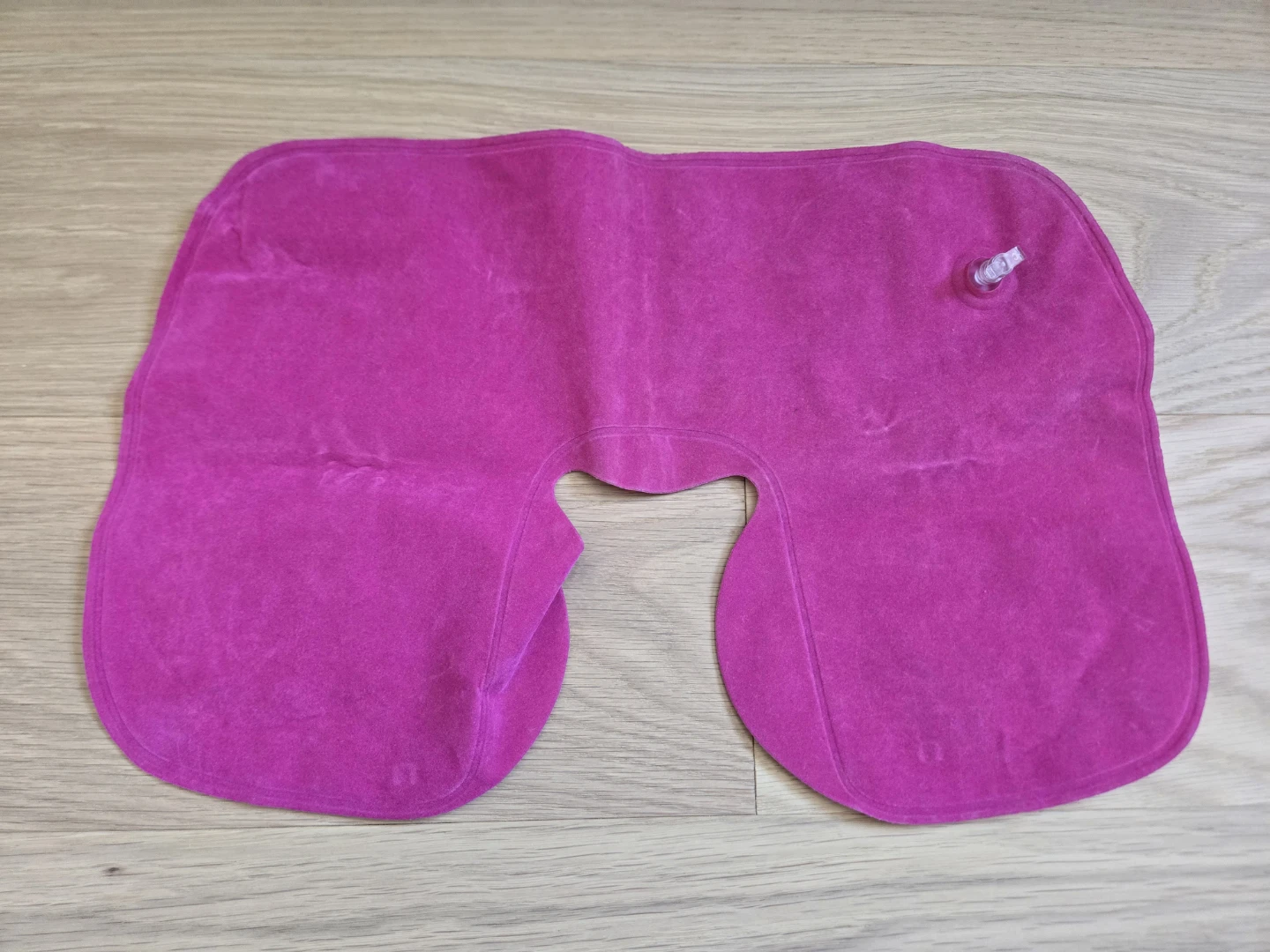 Pink Inflatable Travel Neck Pillow - photo 2