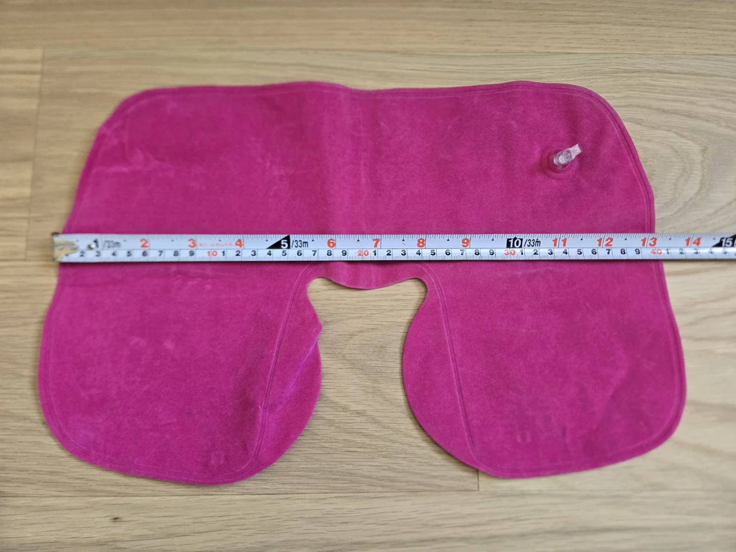 Pink Inflatable Travel Neck Pillow - photo 3