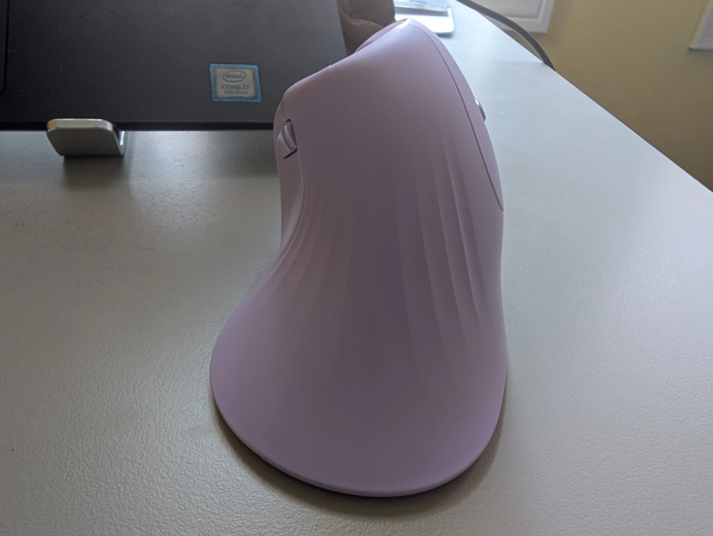 Ergonomic Vertical Wireless Mouse - SEENDA - Lavender (Open Box) - photo 4