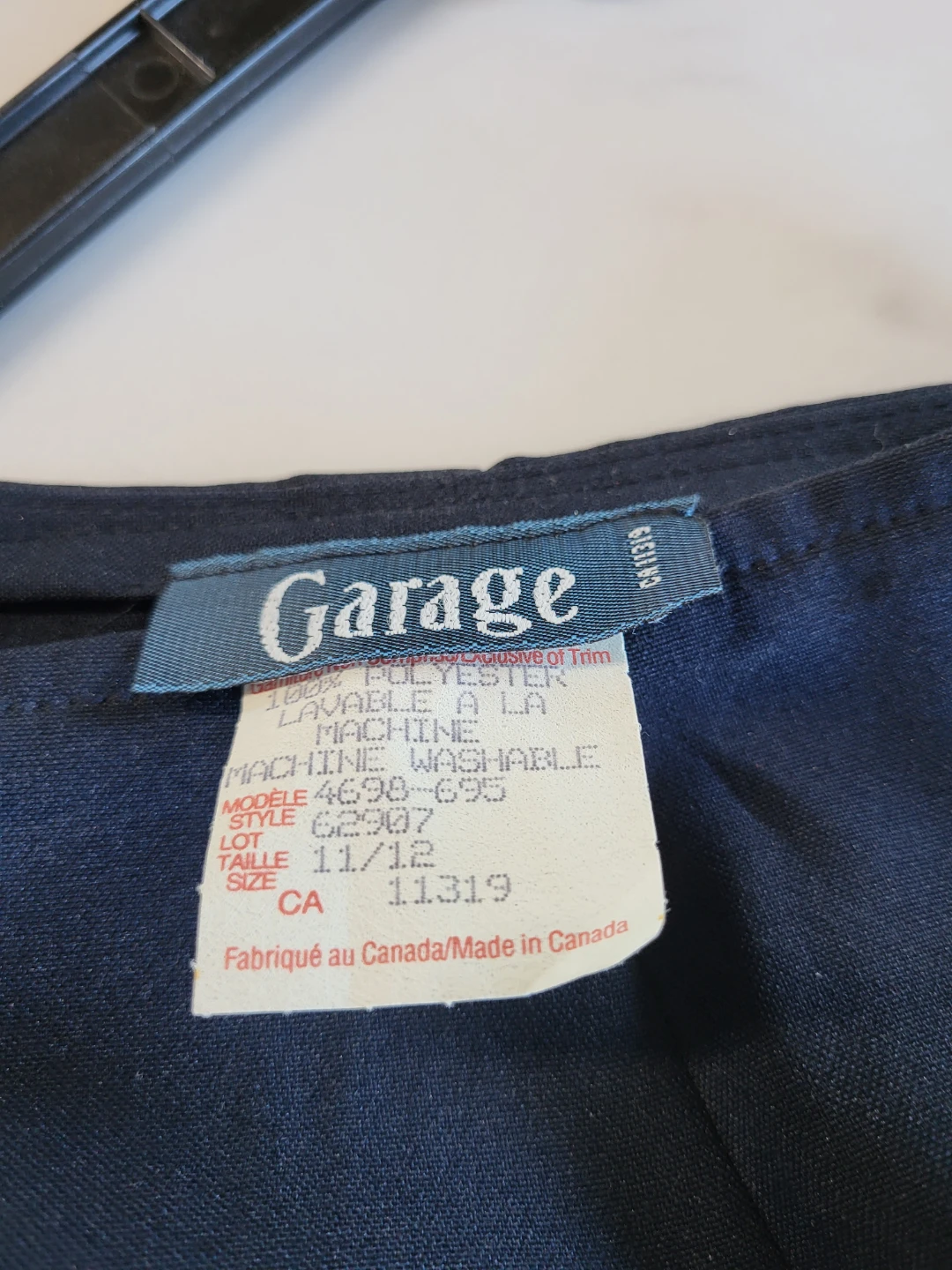 Garage Navy Blue Skirt - photo 3