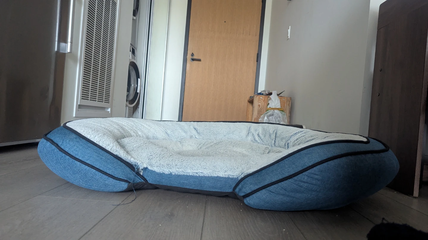 Blue and Grey Dog Bed - photo 3