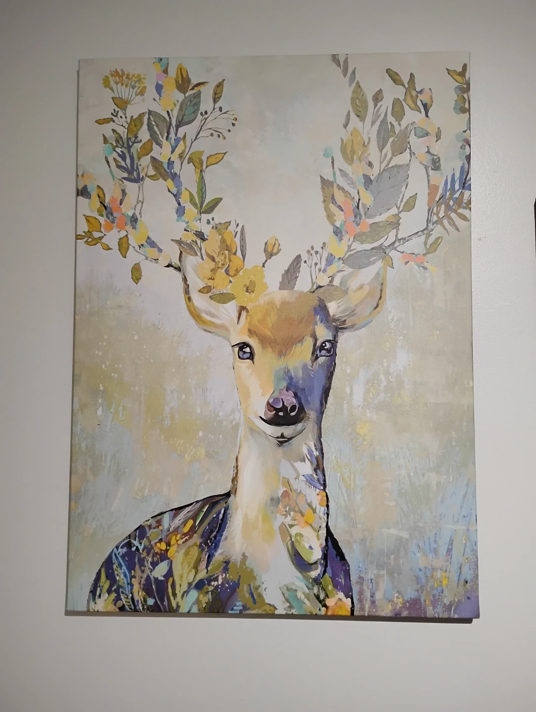 Set of 2 Deer Wall Art Canvases - photo 3