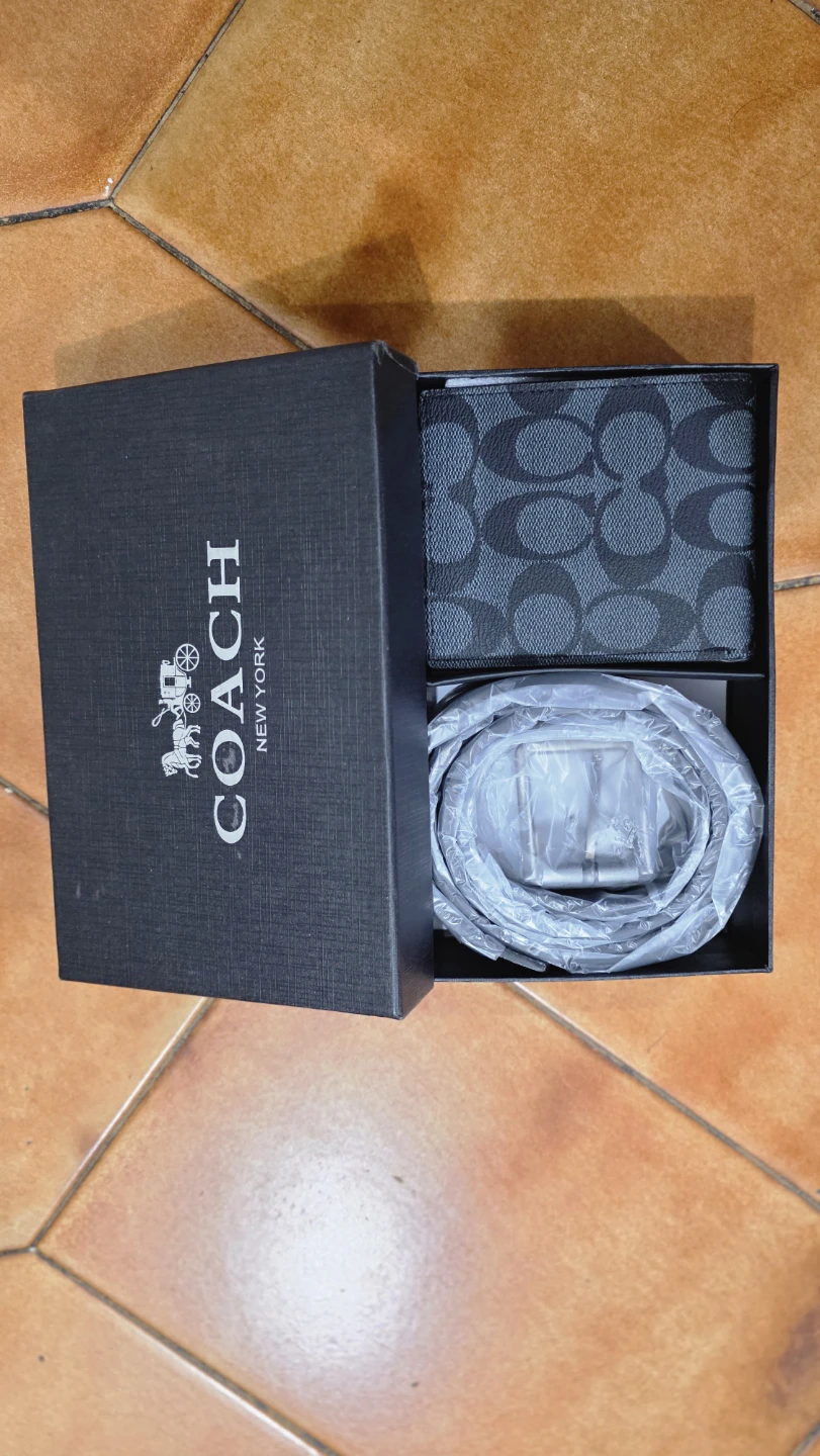 Belt and Wallet Gift Set