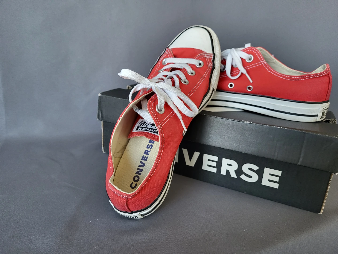 Converse All Star Ox Red Sneakers