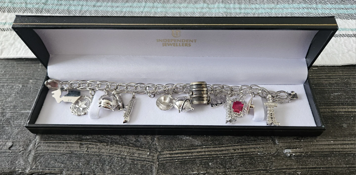 Vintage charm bracelet