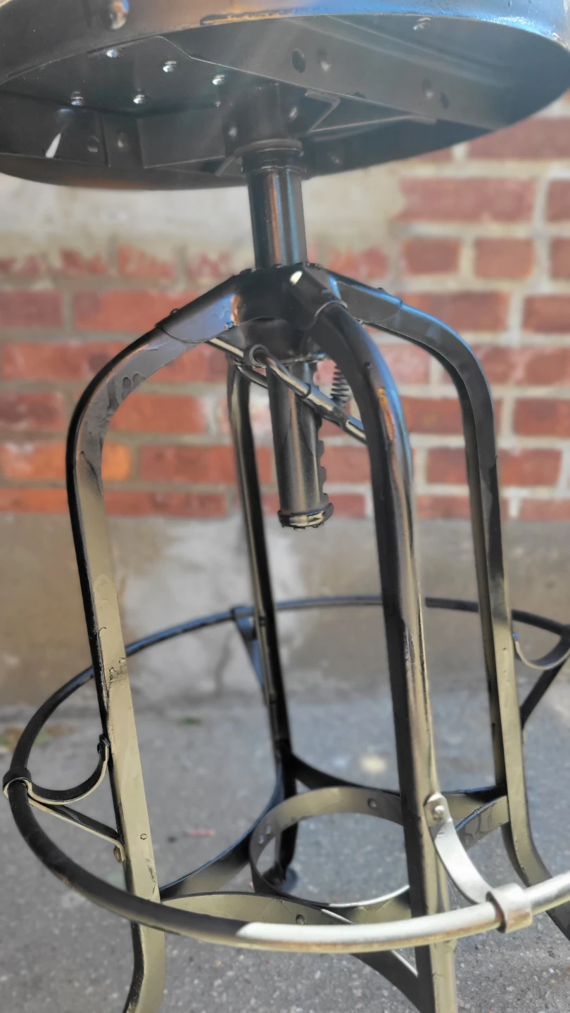 Adjustable Swivel Bar Stool - photo 4