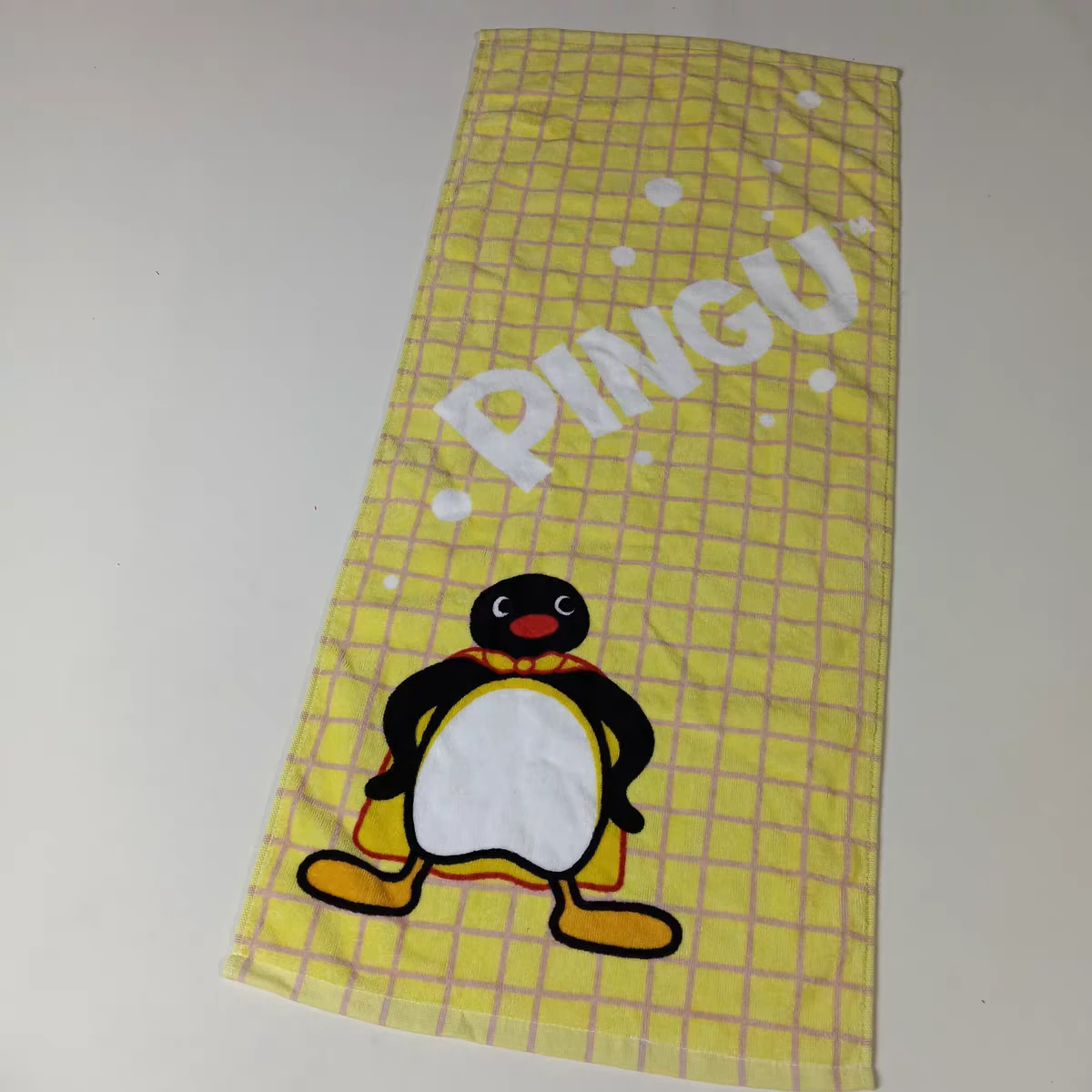New Pingu Yellow hand Towel bathroom hand towel