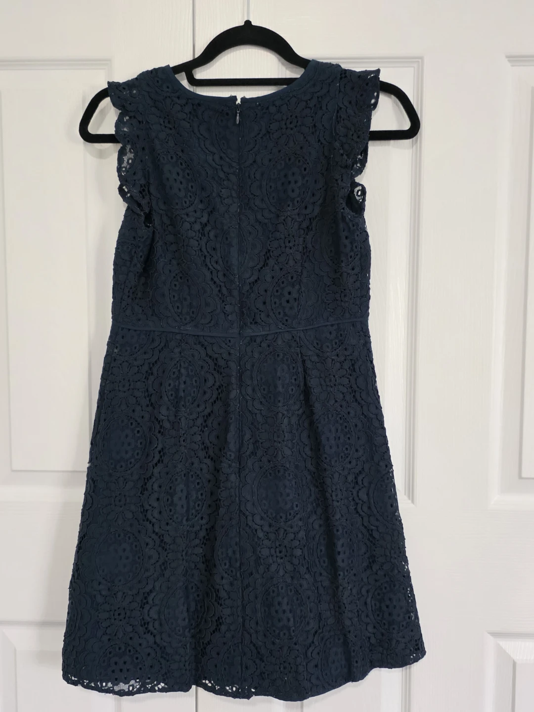 LOFT Navy Lace Dress Size 0P - photo 2