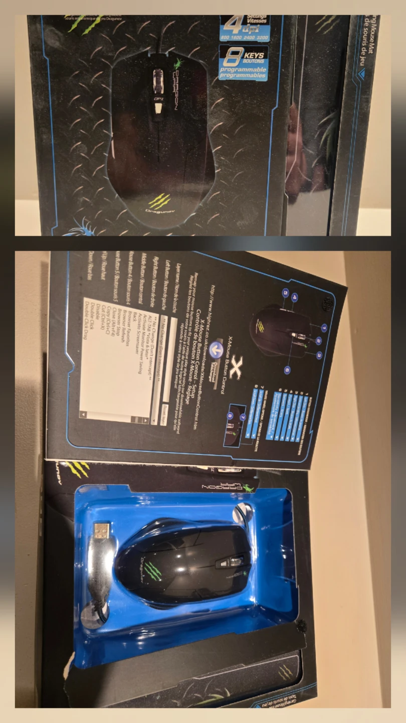 Dragonwar Dragunov Ergonomic Gaming Mouse