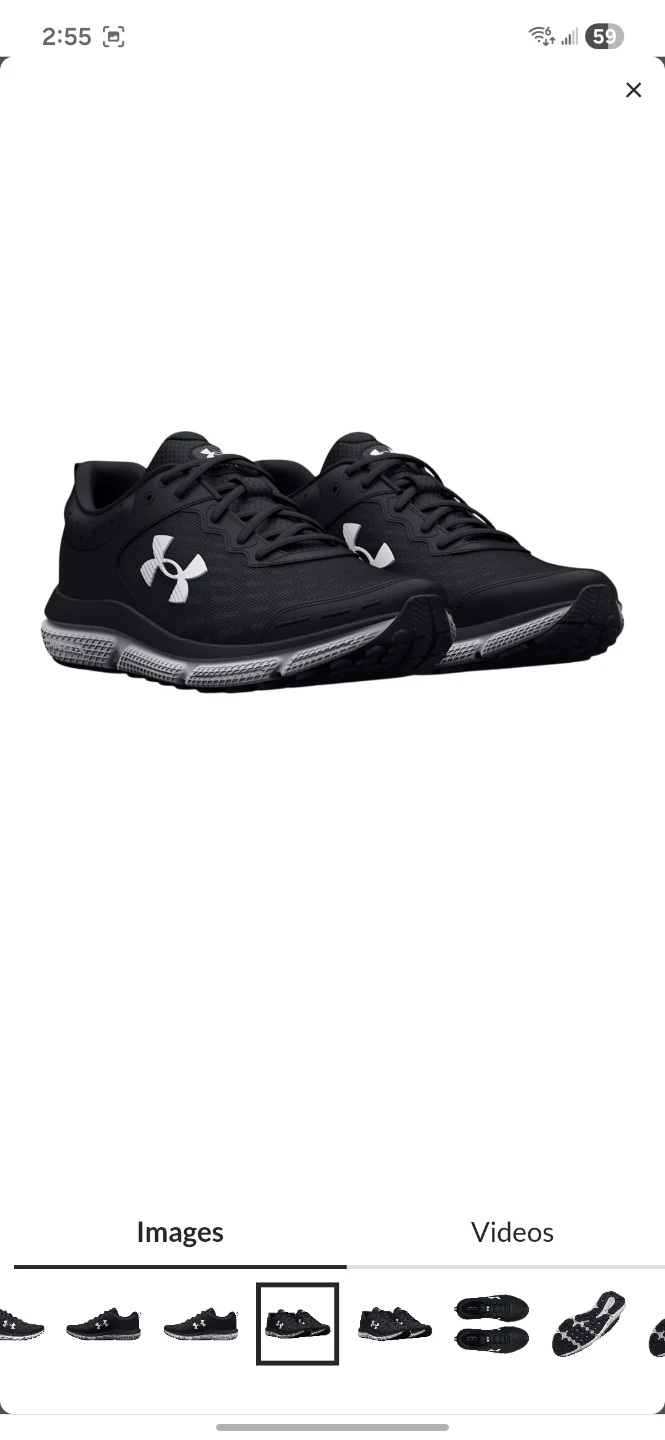 New Under Armour Women's Charged Training Shoes Size 10 - photo 3