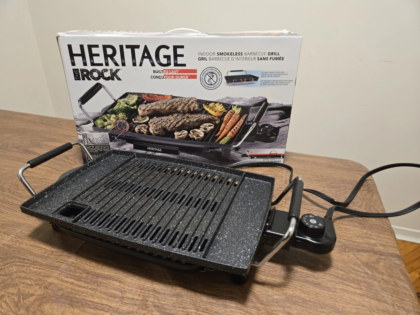 Heritage The Rock Indoor Smokeless Grill