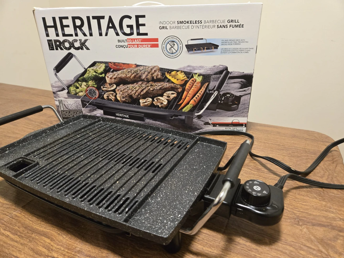 Heritage The Rock Indoor Smokeless Grill - photo 2