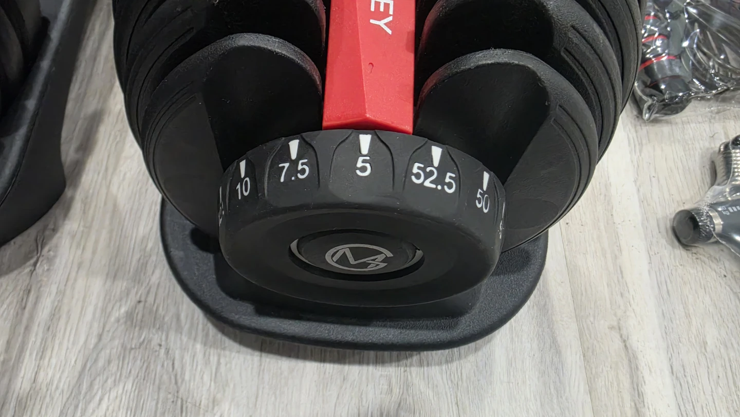 Adjustable Dumbbells with Jump Rope and Hand Grip Set - photo 5