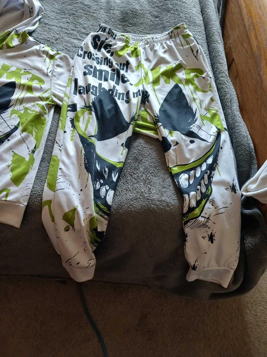 Graphic Hoodie and Pants Set - photo 2
