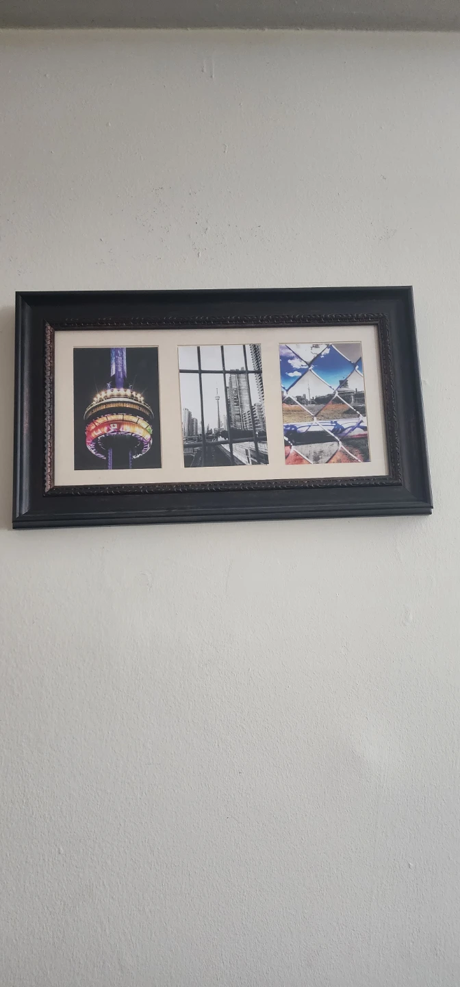 Toronto Skyline Triptych Picture Frame