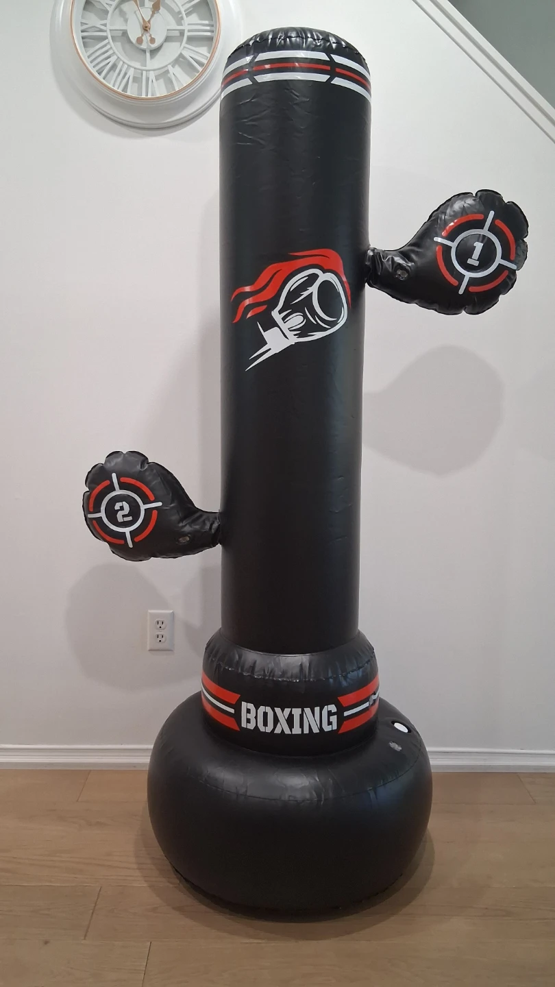 NEW UPGRADED Punching Bag & Hanging Scoring LED Boxing Set - photo 2
