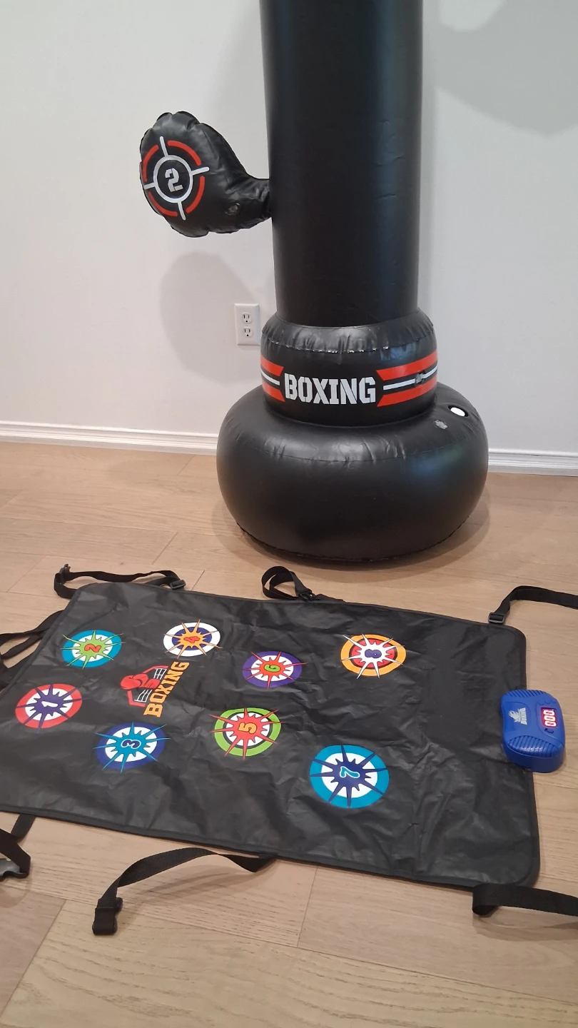 NEW UPGRADED Punching Bag & Hanging Scoring LED Boxing Set - photo 3