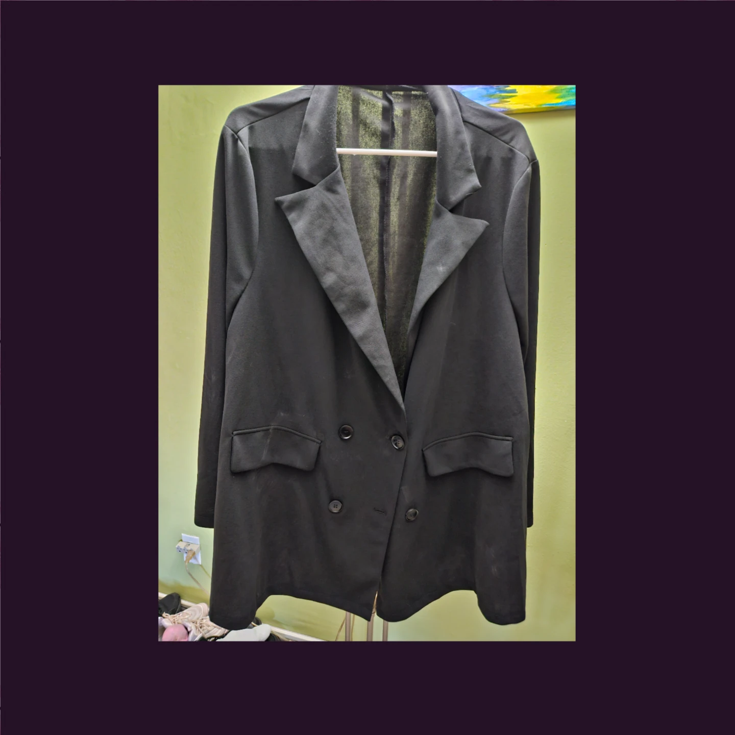 Black Blazer and Pants Set - photo 2