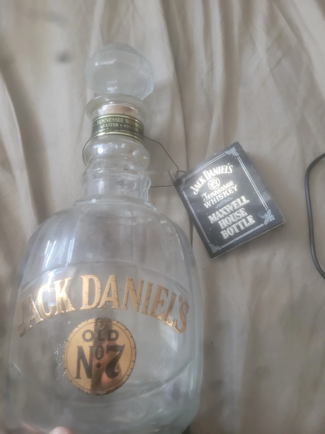 Jack Daniel's Old No. 7 Maxwell House Bottle - photo 2
