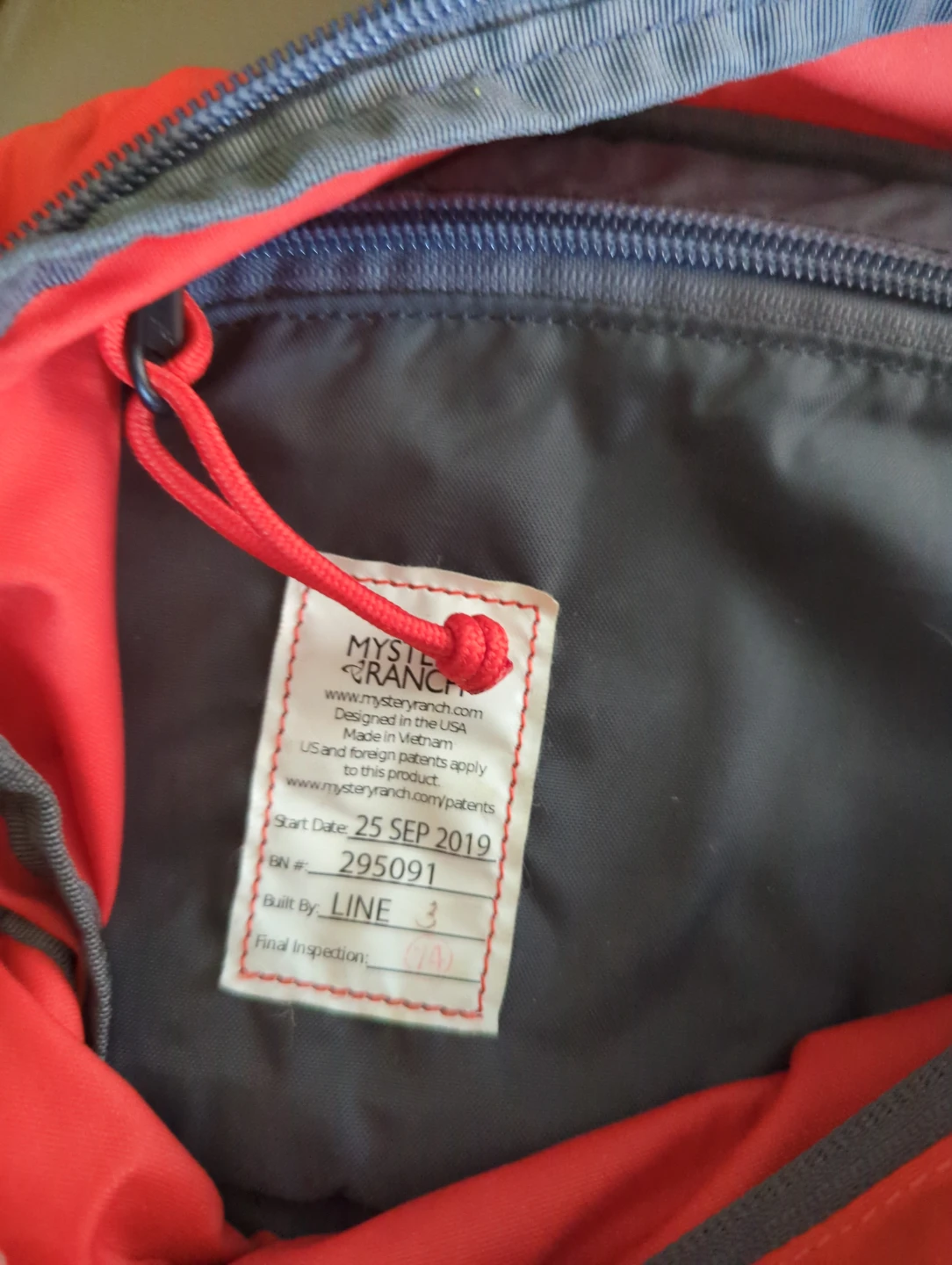 Mystery Ranch Red Sling Bag - photo 3