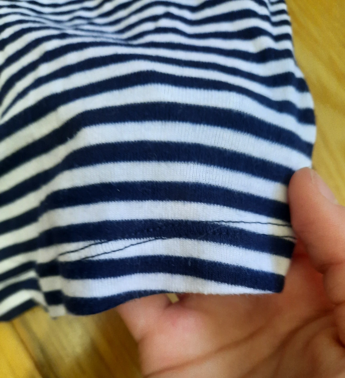 Boys Striped Long Sleeve Henley Shirt - photo 2