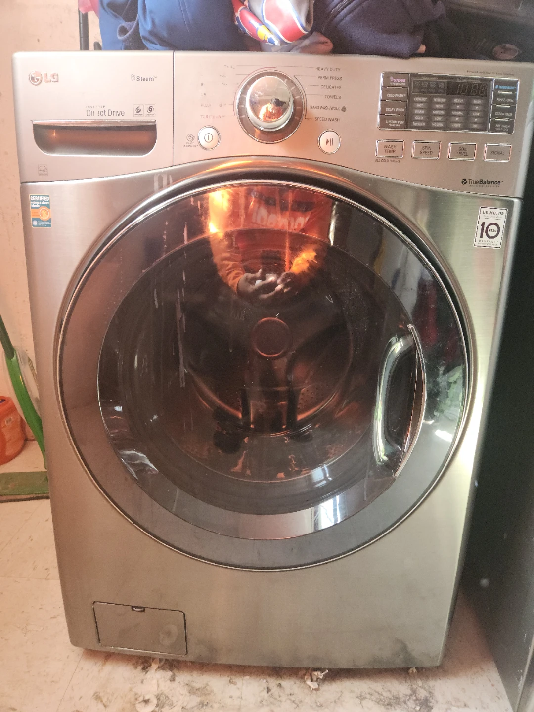 LG Direct Drive Steam Washing Machine