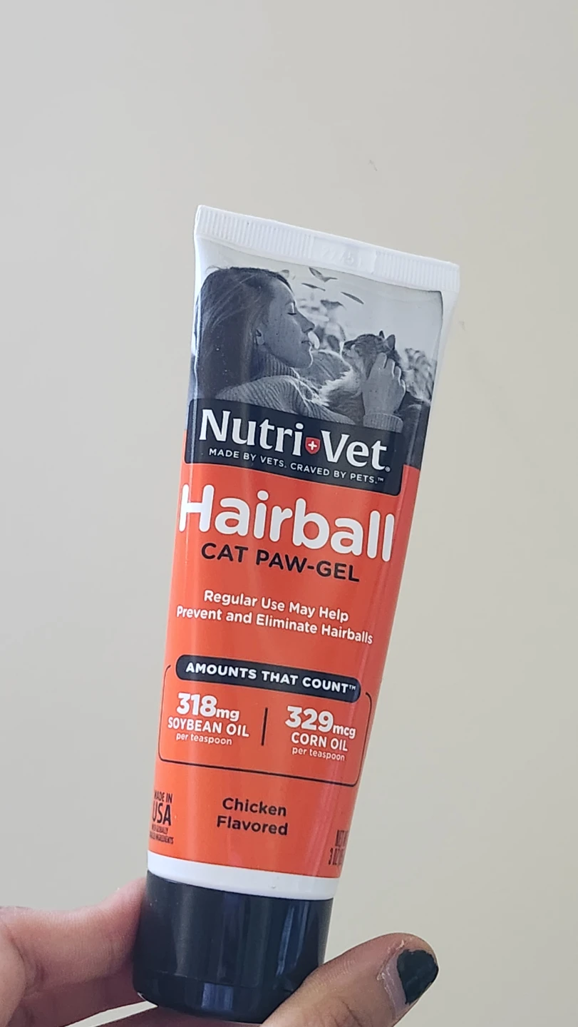 Nutri-Vet Hairball Cat Paw-Gel