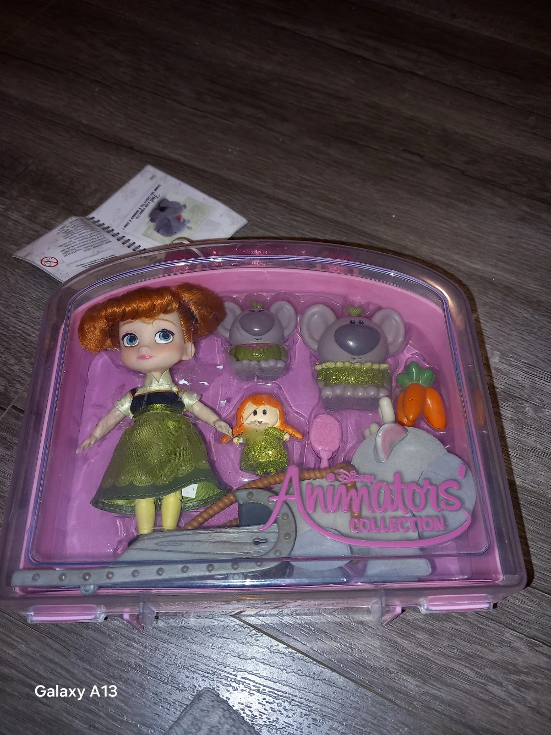 Disney Animators' Collection Anna Mini Doll Playset