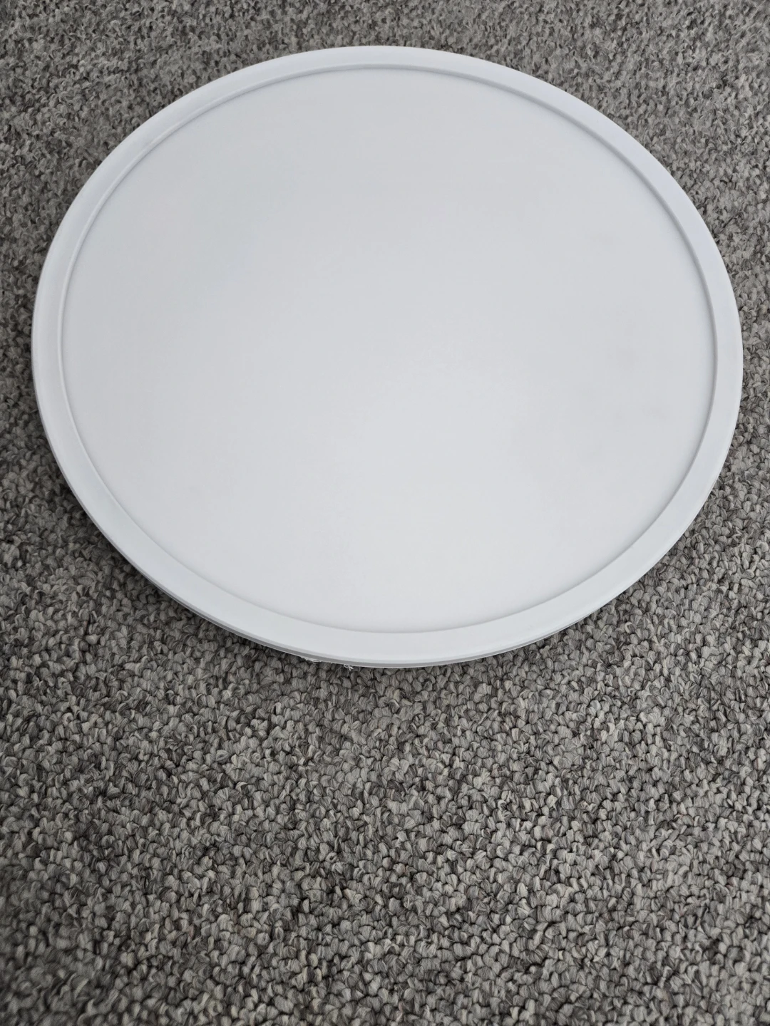 Koda White Ceiling Light Fixture - low profile