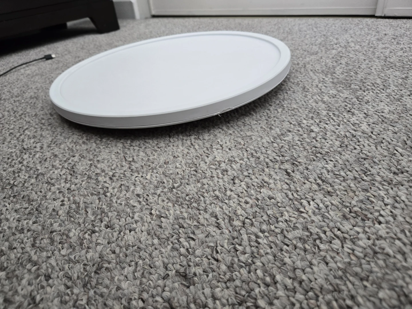 Koda White Ceiling Light Fixture - low profile - photo 3