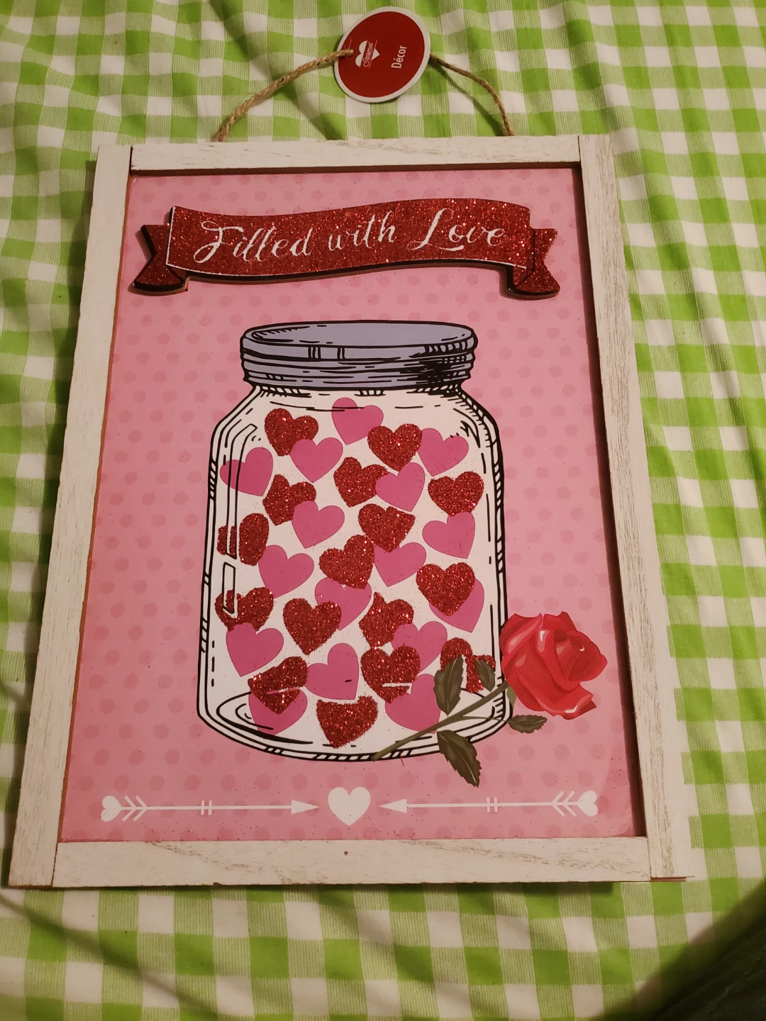 VALENTINE'S WALL HANGING