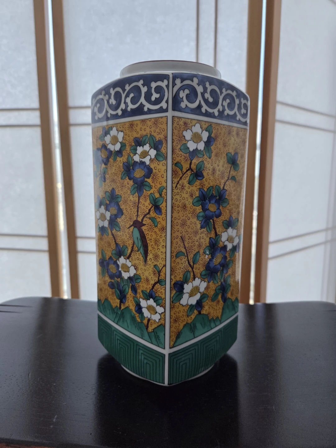 Decorative Vase with Floral Design - photo 2