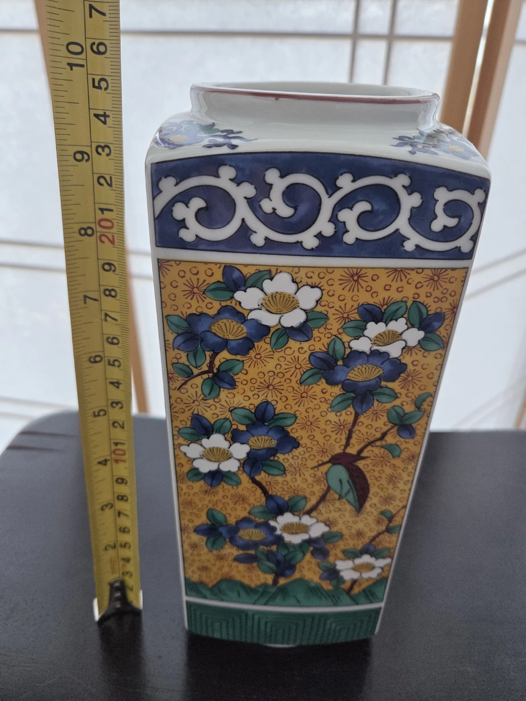 Decorative Vase with Floral Design - photo 4