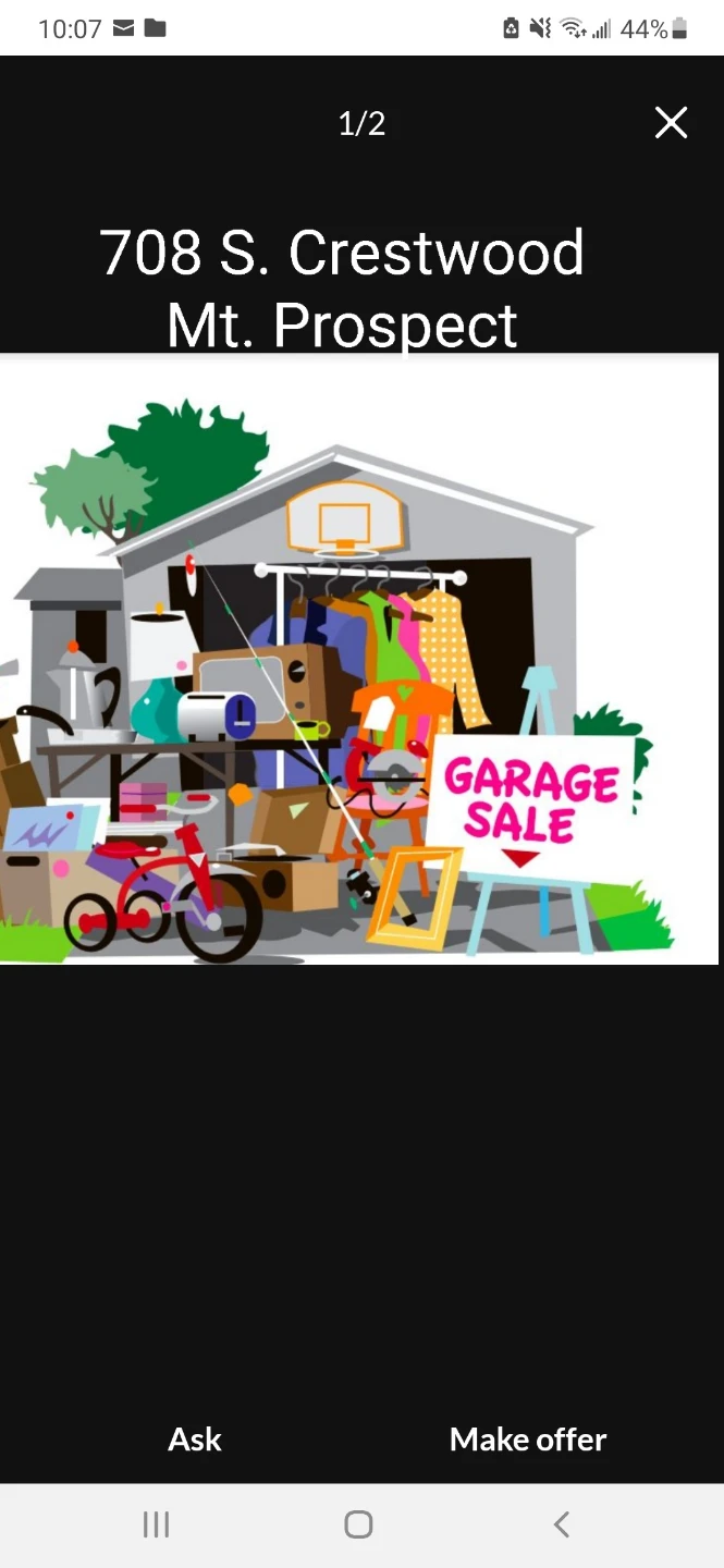 Mt Prospect Multi Family Garage Sale
