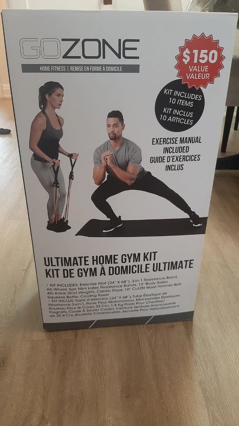 GoZone Ultimate Home Gym Kit - 10 Piece Set - photo 2
