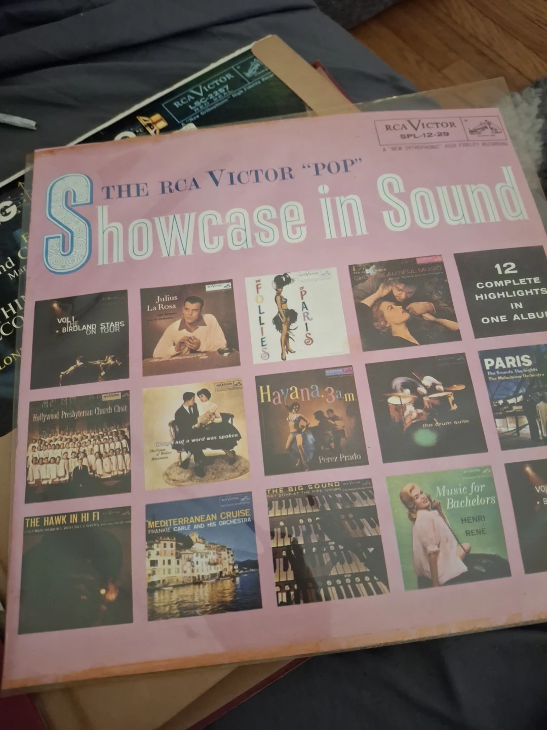 The RCA Victor "Pop" Showcase in Sound Vinyl Record