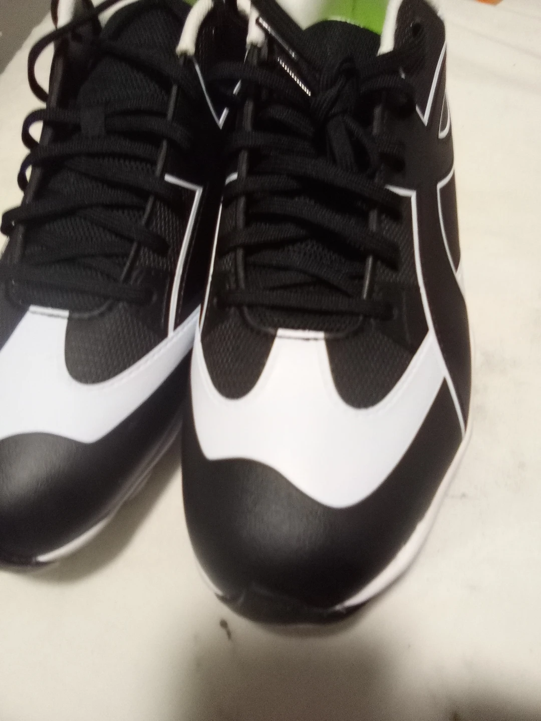 Black and White Athletic Shoes