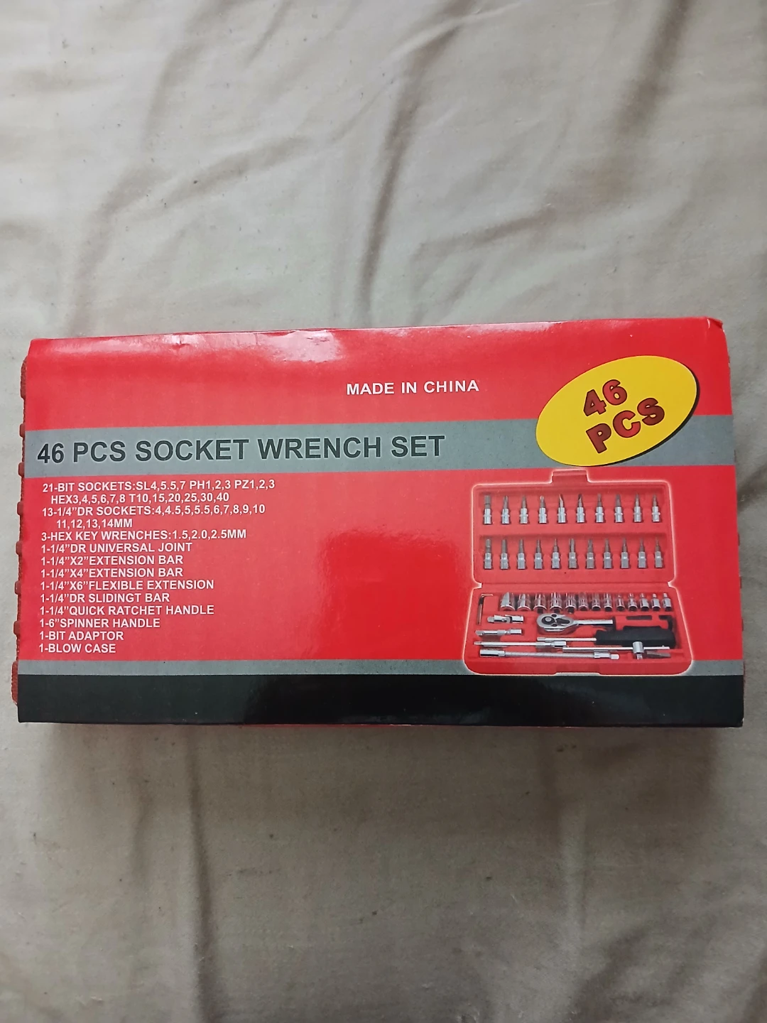46 Piece Socket Wrench Set