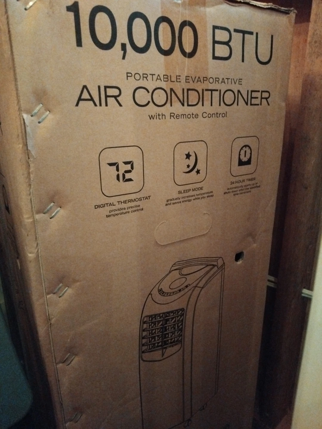 SoleusAir 10,000 BTU Portable Air Conditioner with Remote - photo 2