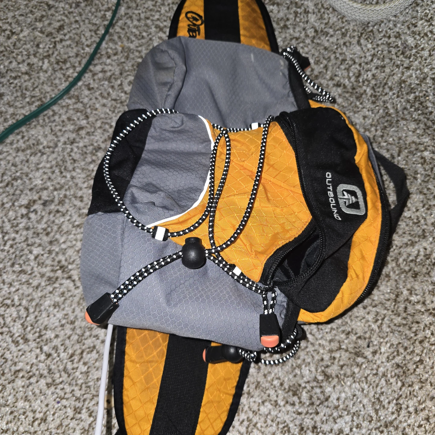Outbound Backpack - Orange/Grey