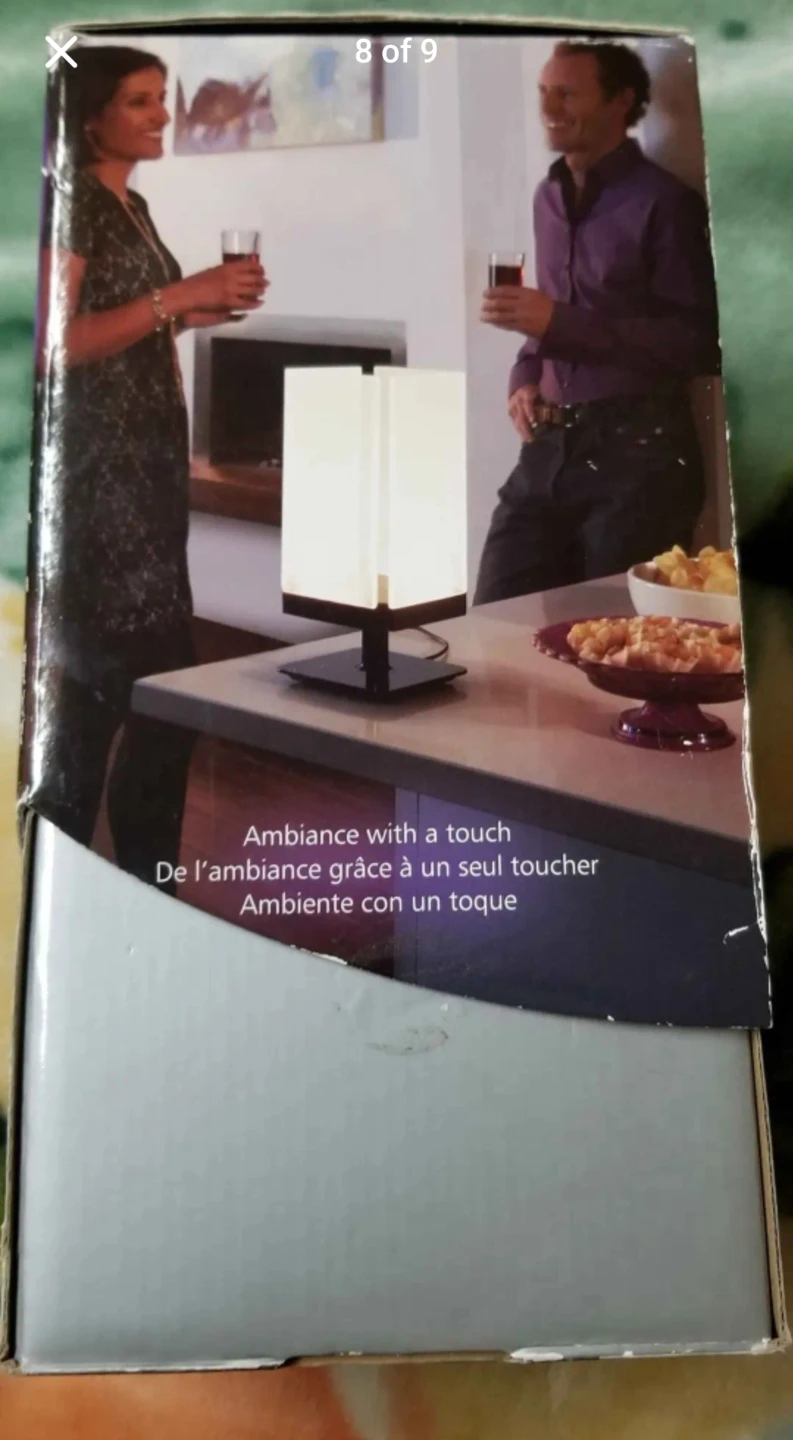 Energizer LED Accent Touch Lamp | Modern Decorative Table Light - photo 5