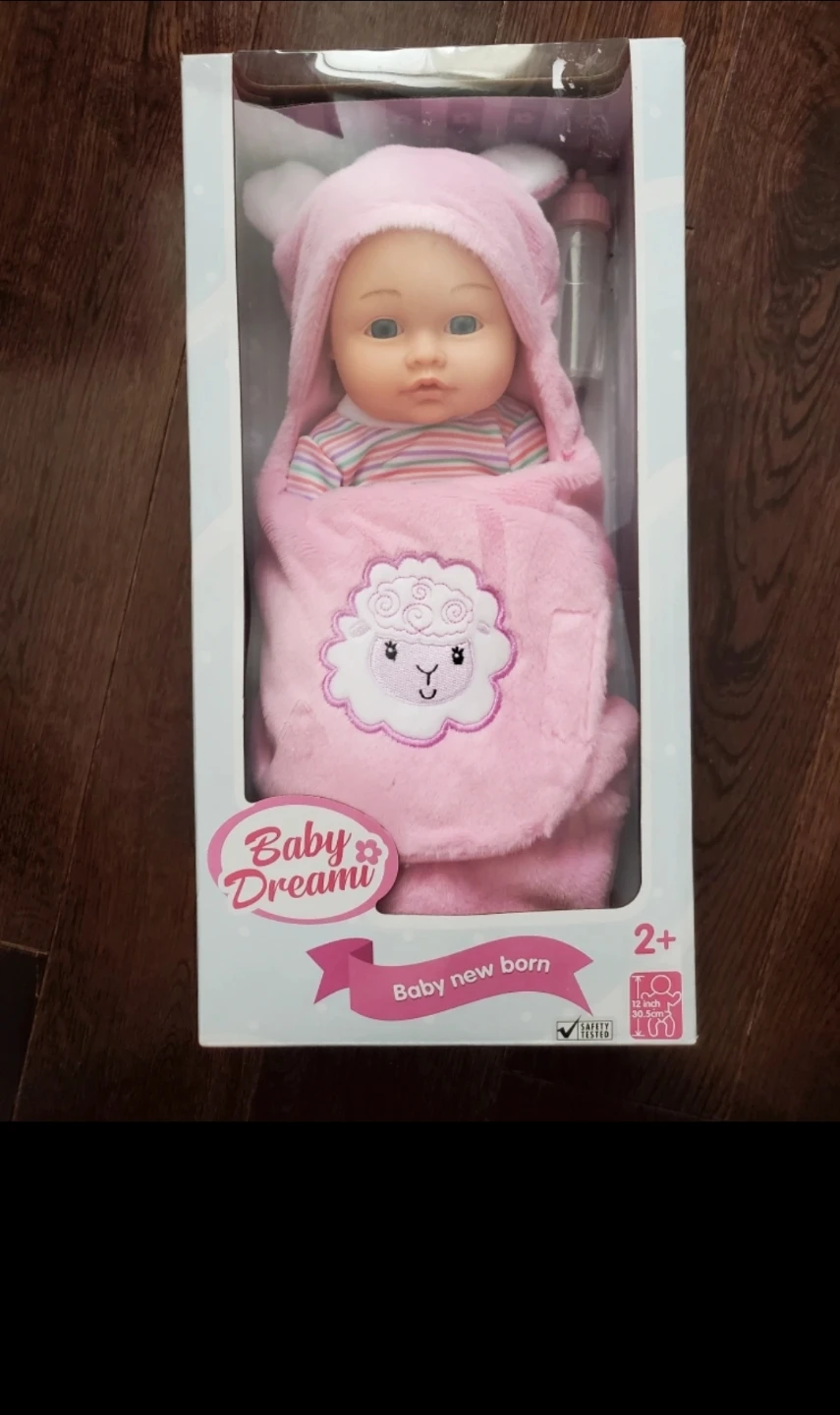 Baby Dreami New Born Doll with Bottle