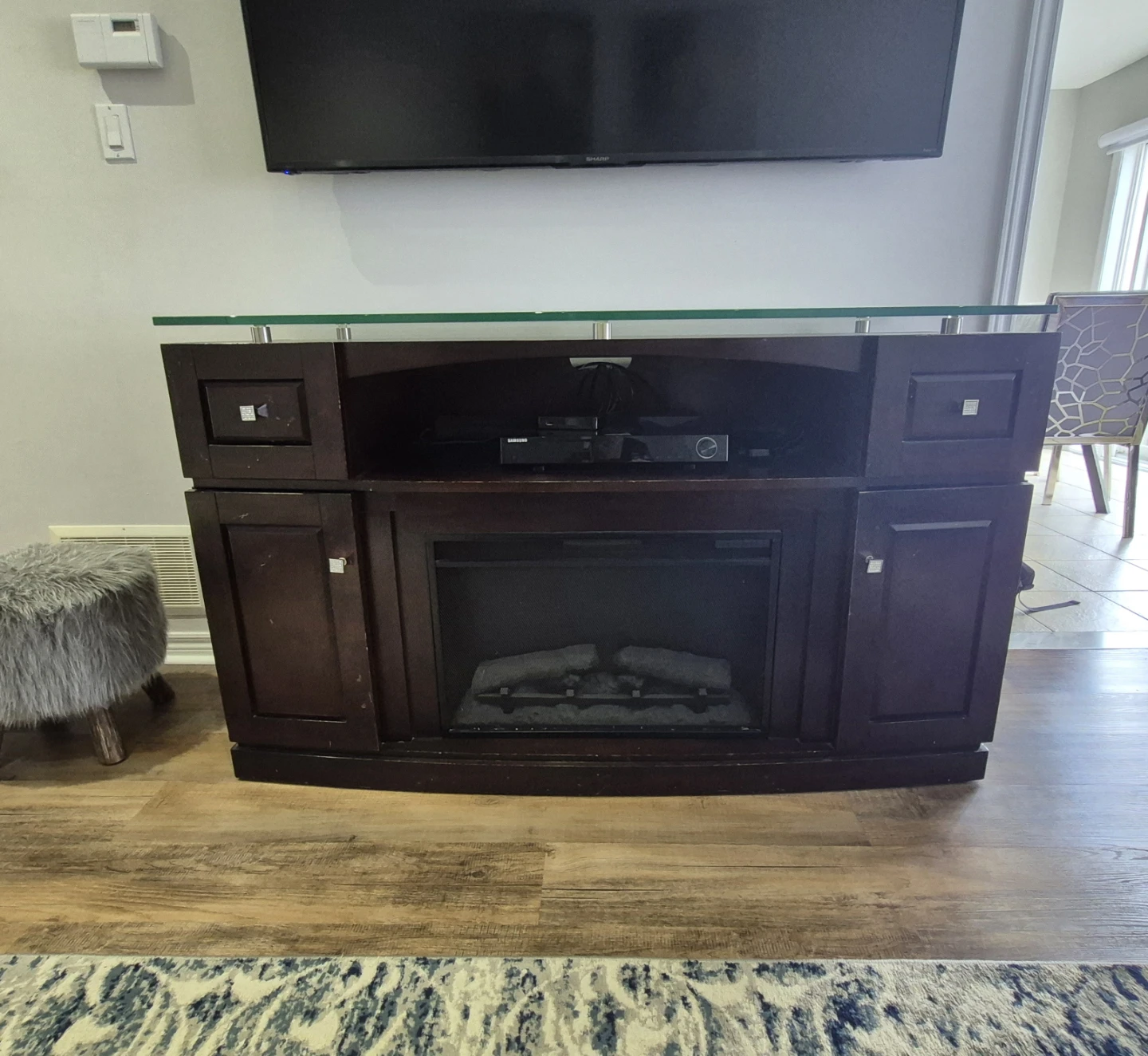 Costco Fireplace Media Console - DIY Project