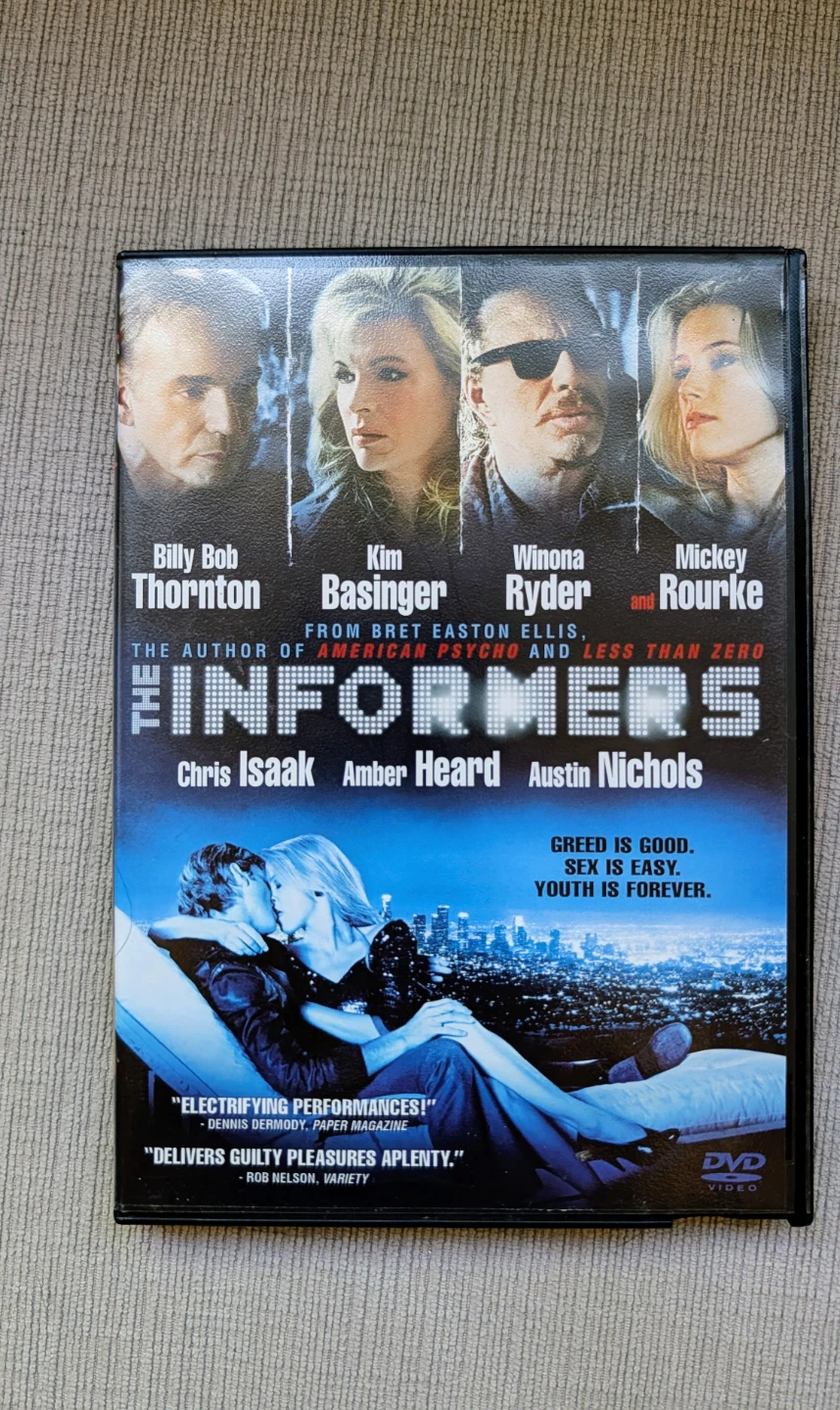 The Informers DVD Movie