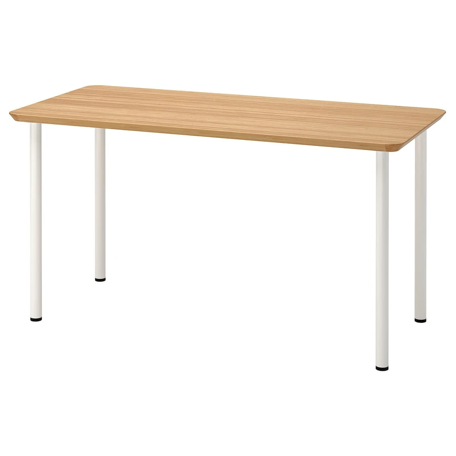 Ikea bamboo top desk