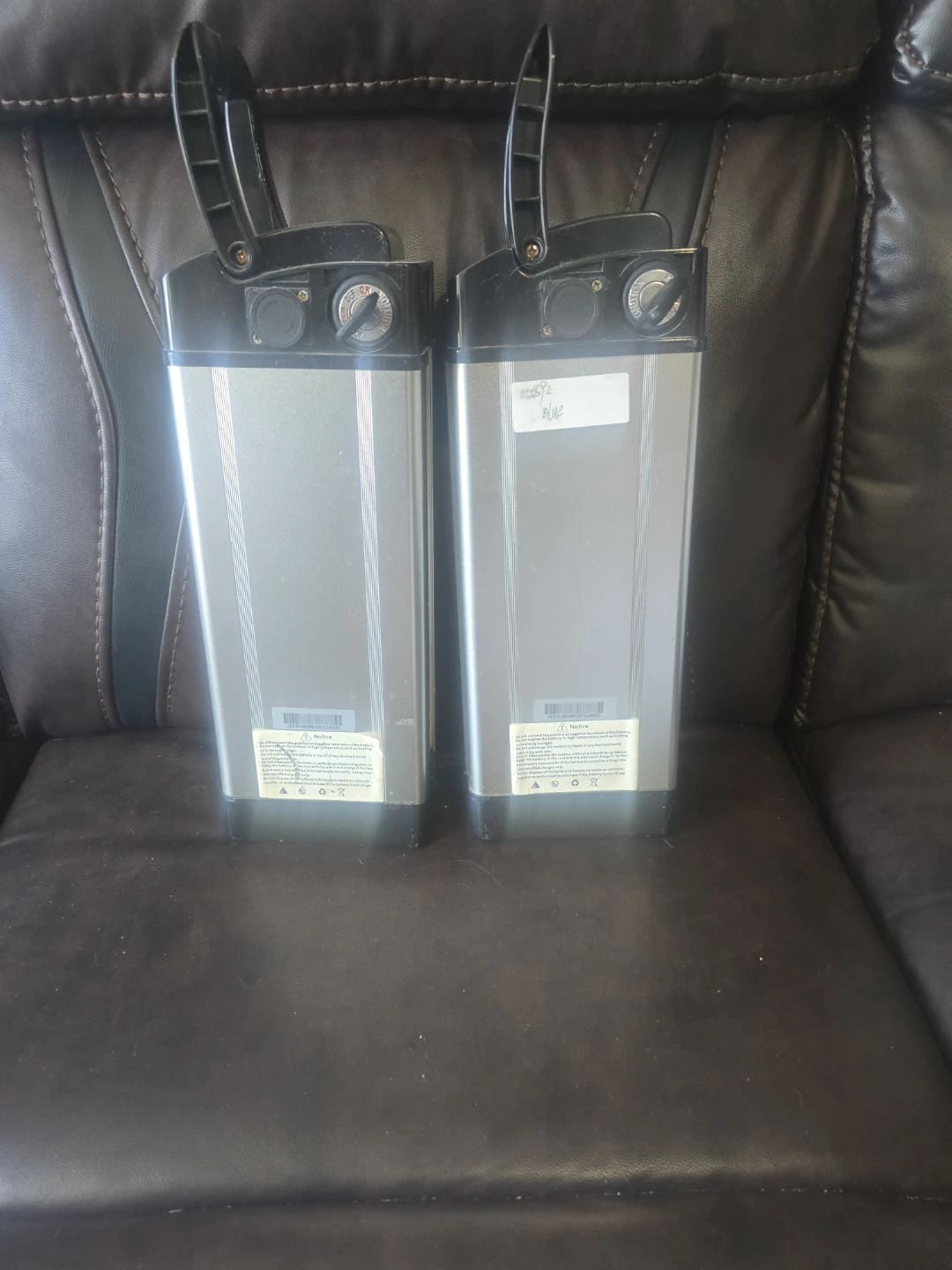 Silver Electric Bike Battery