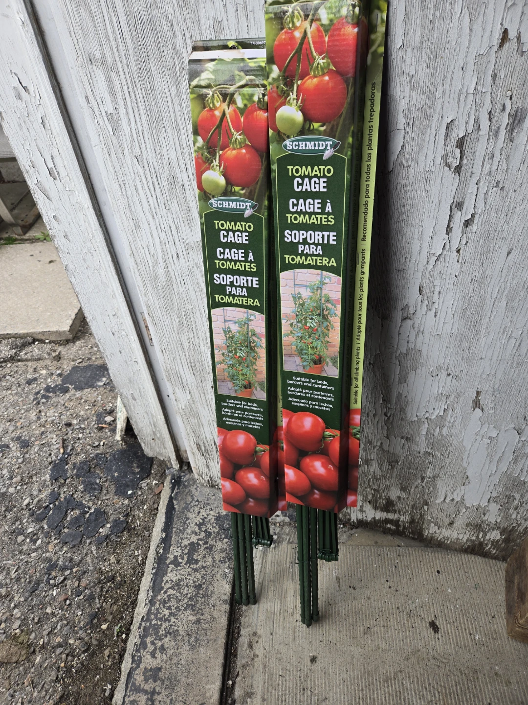 Schmidt Tomato Cage Support - 3 x 90cm Stakes