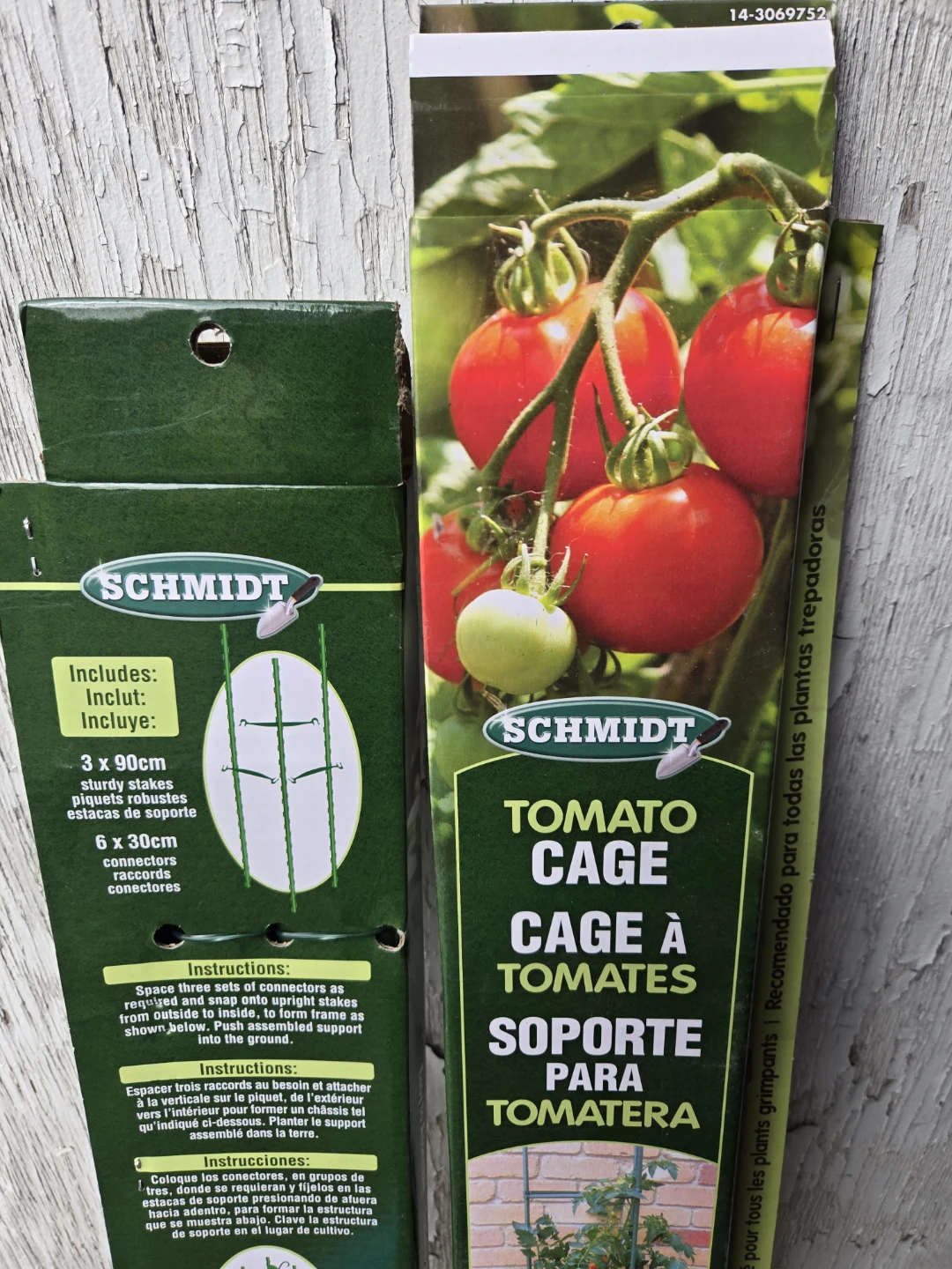 Schmidt Tomato Cage Support - 3 x 90cm Stakes - photo 2